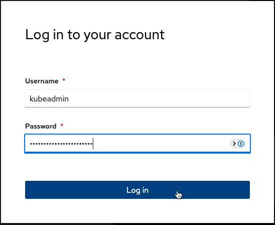 OpenShift Login