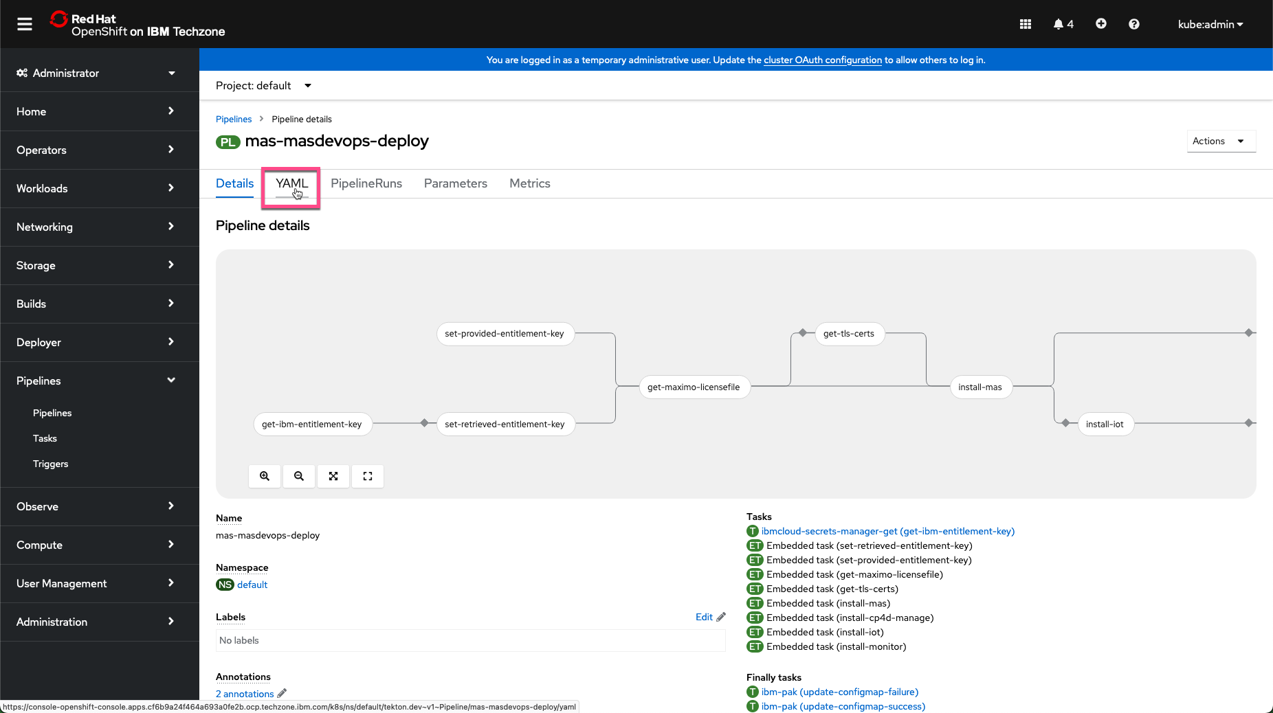 OCP Pipelines