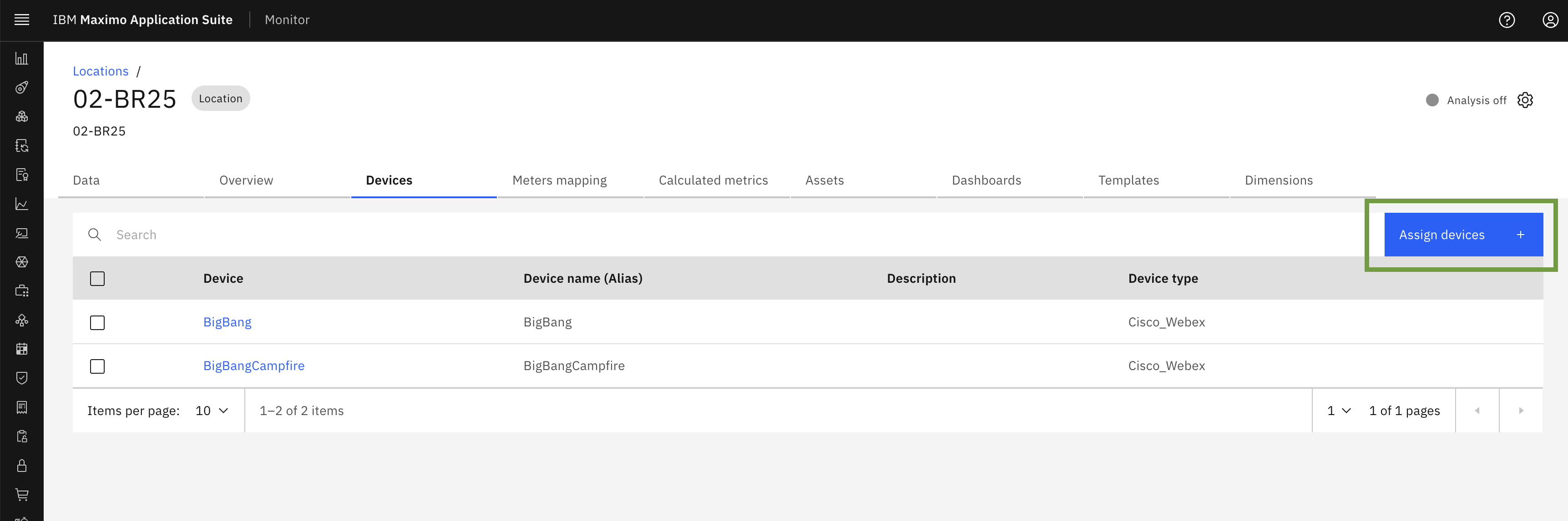 Assign Device