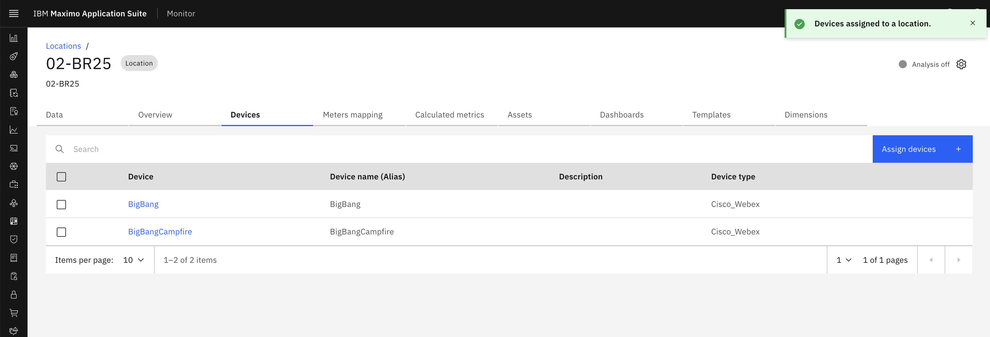 Assign Device