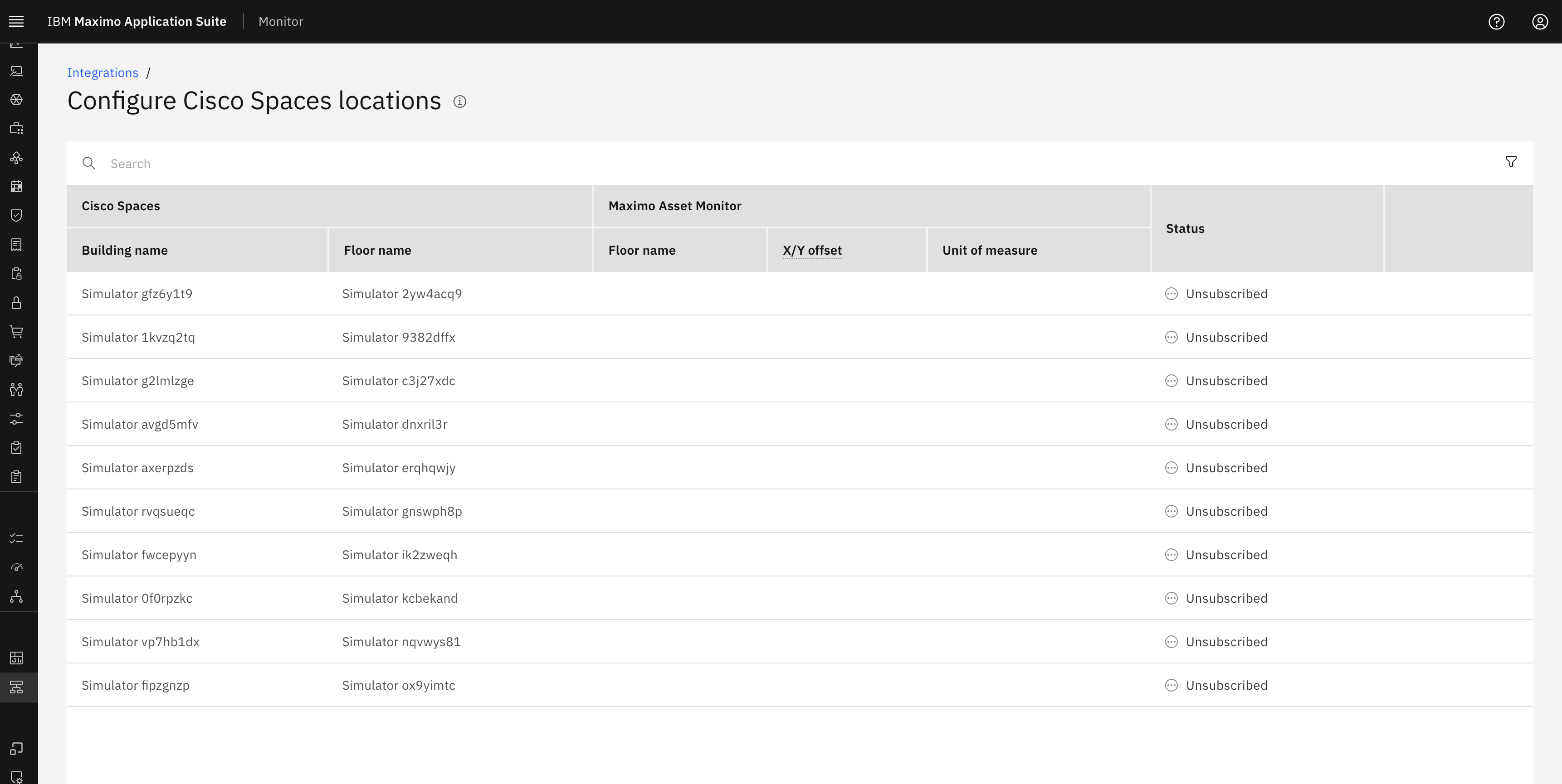 Fetched Locations Placeholder