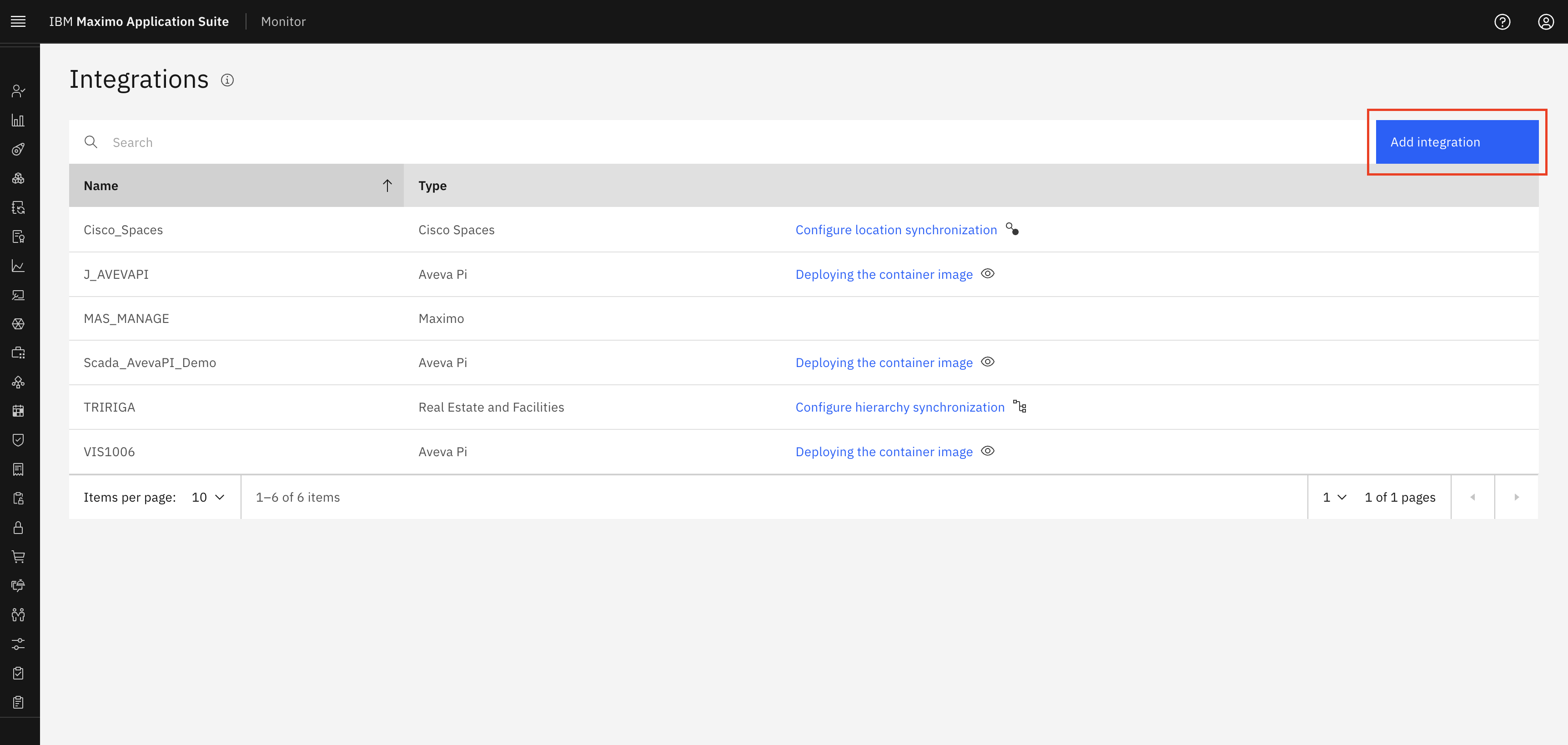 Create Integration