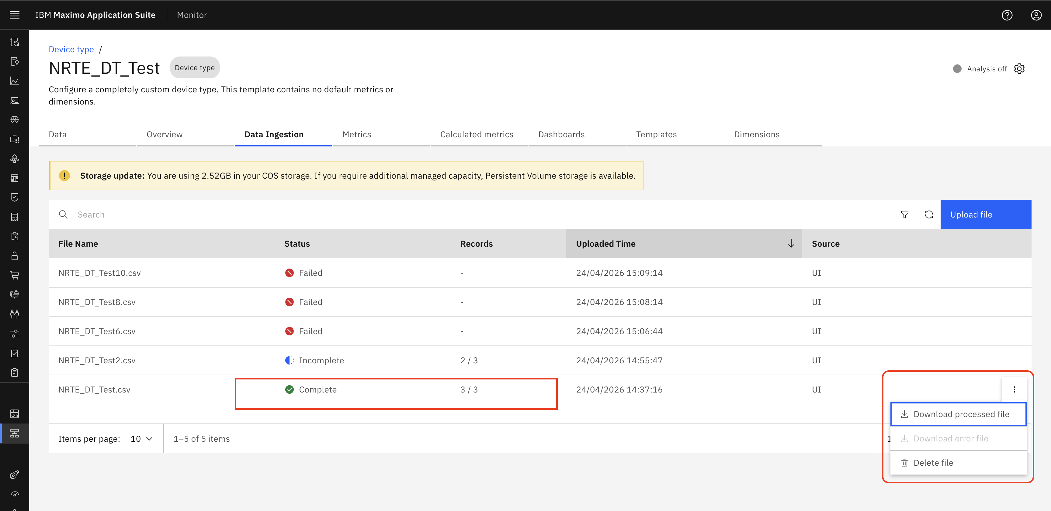 Download Success File