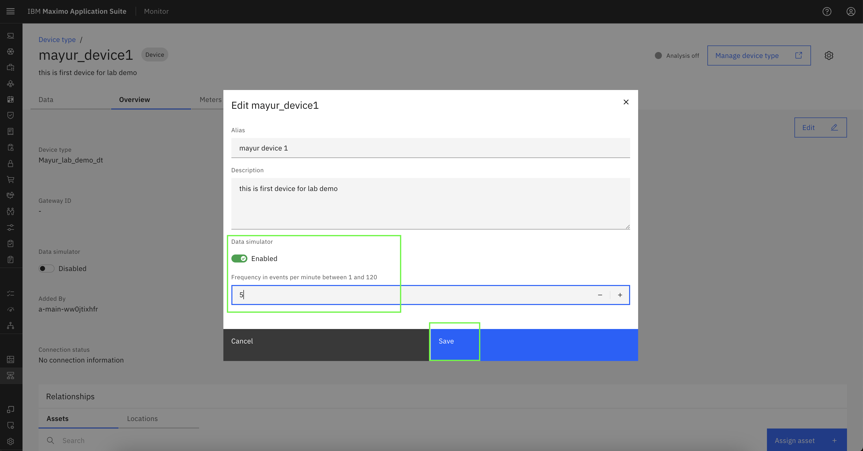 4. Add and Edit devices - Device and device type setup