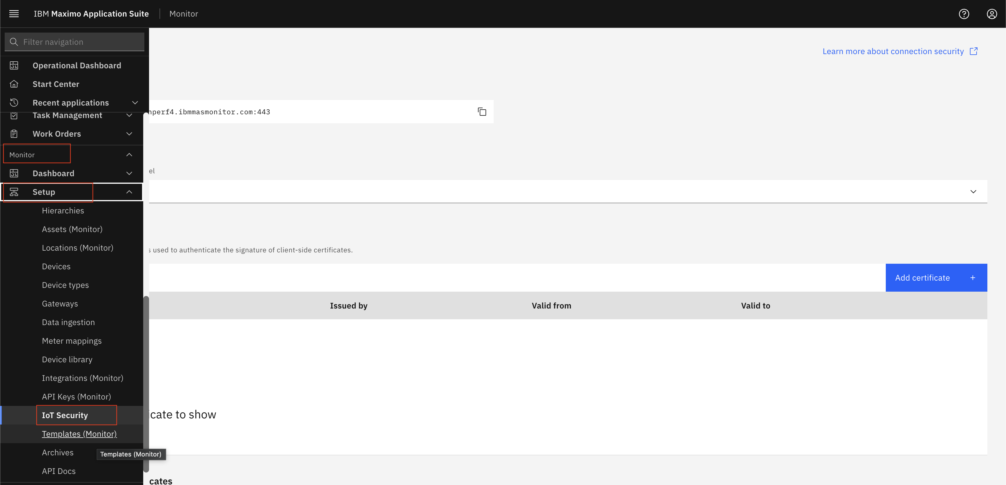 Navigate to API Keys