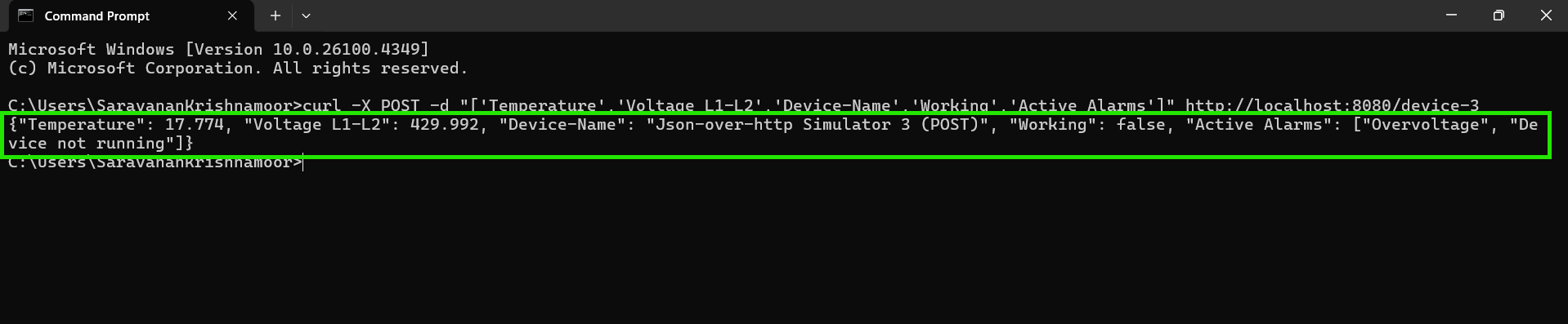 Import device settings