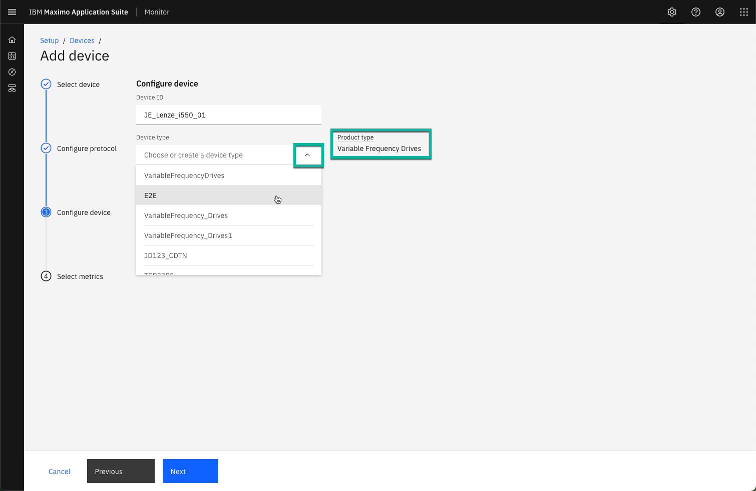 Configure Device ID