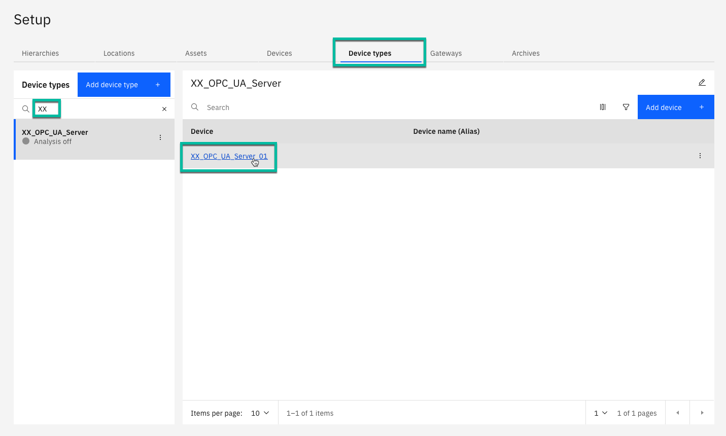 View device payload in Connect