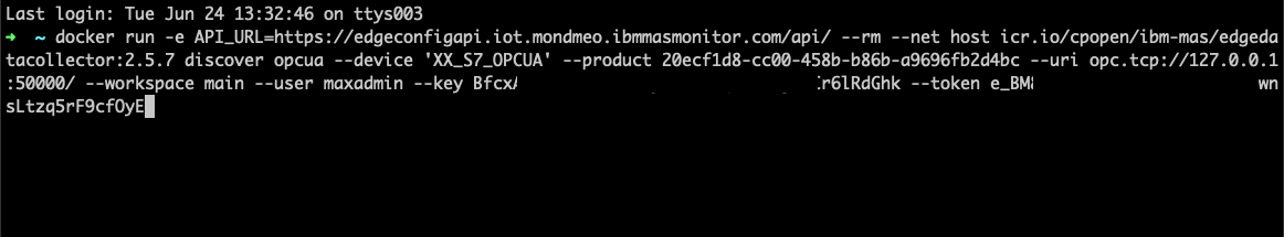Scan for devices execution