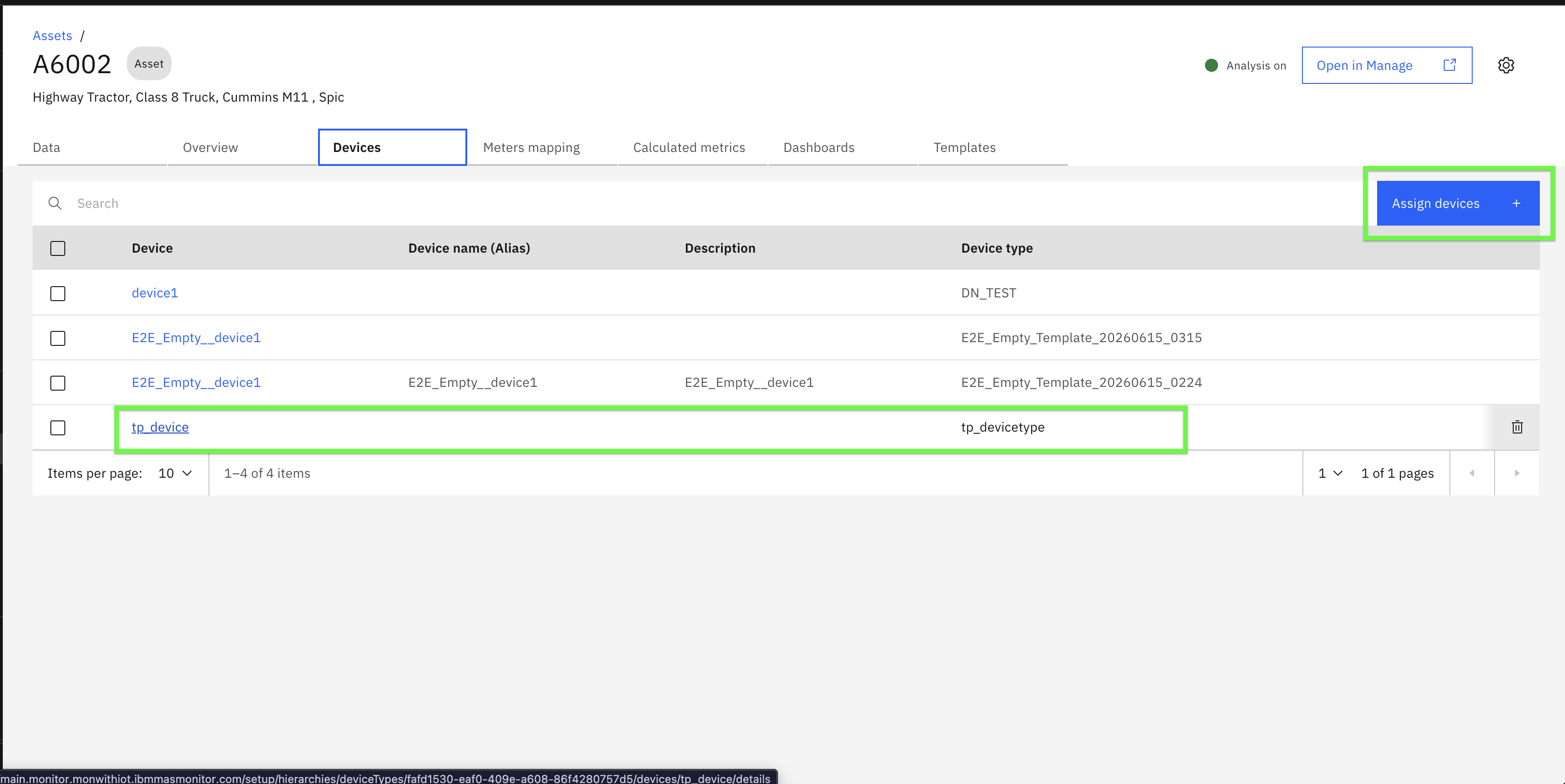 Verify Device Assignment