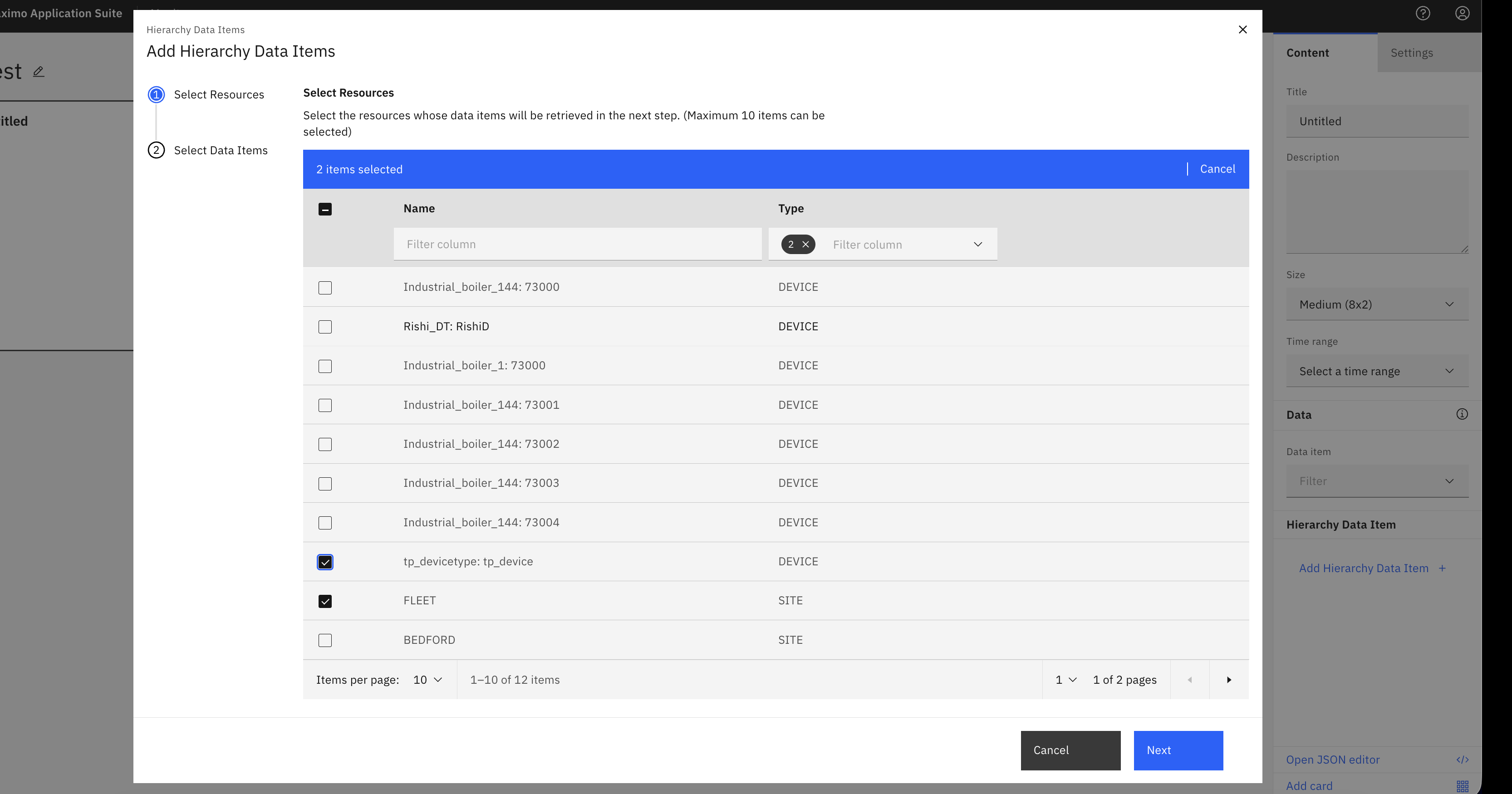 Select Resource