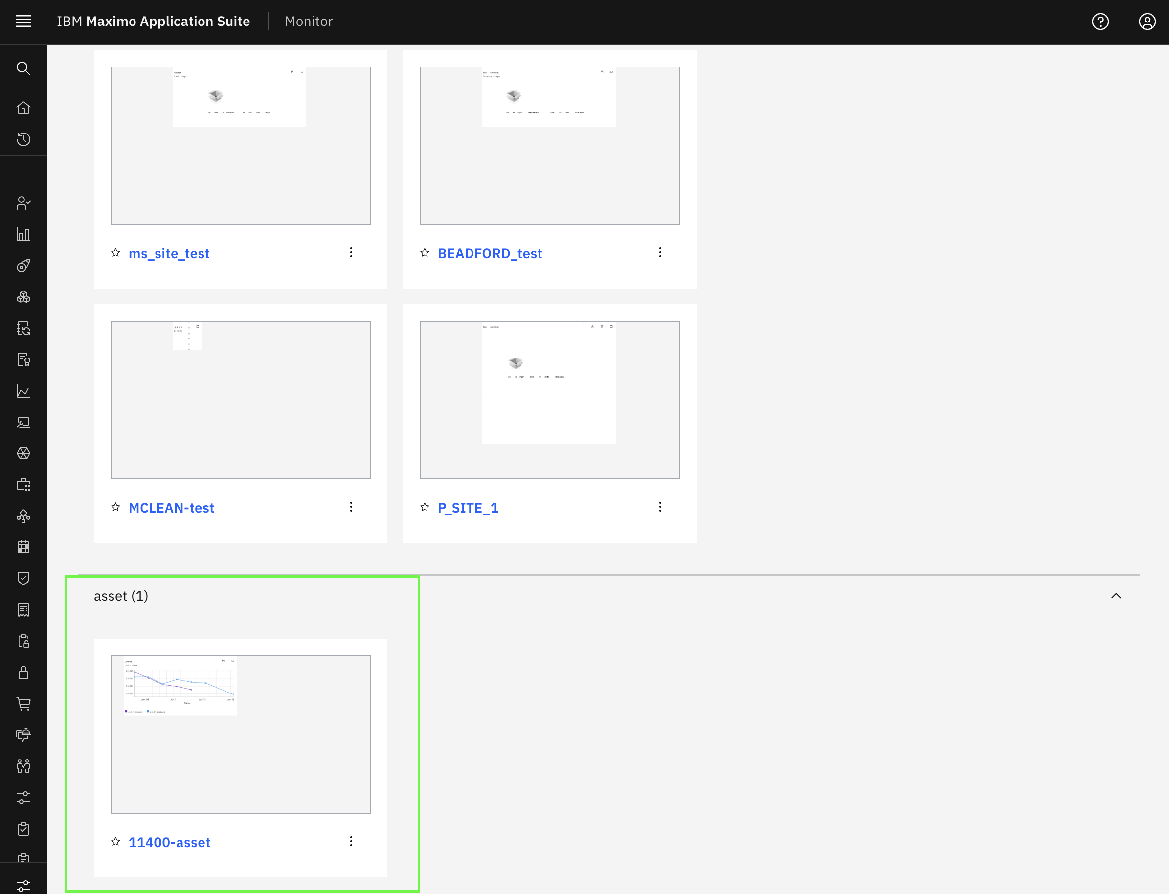 Pin Dashboard Asset Restriction