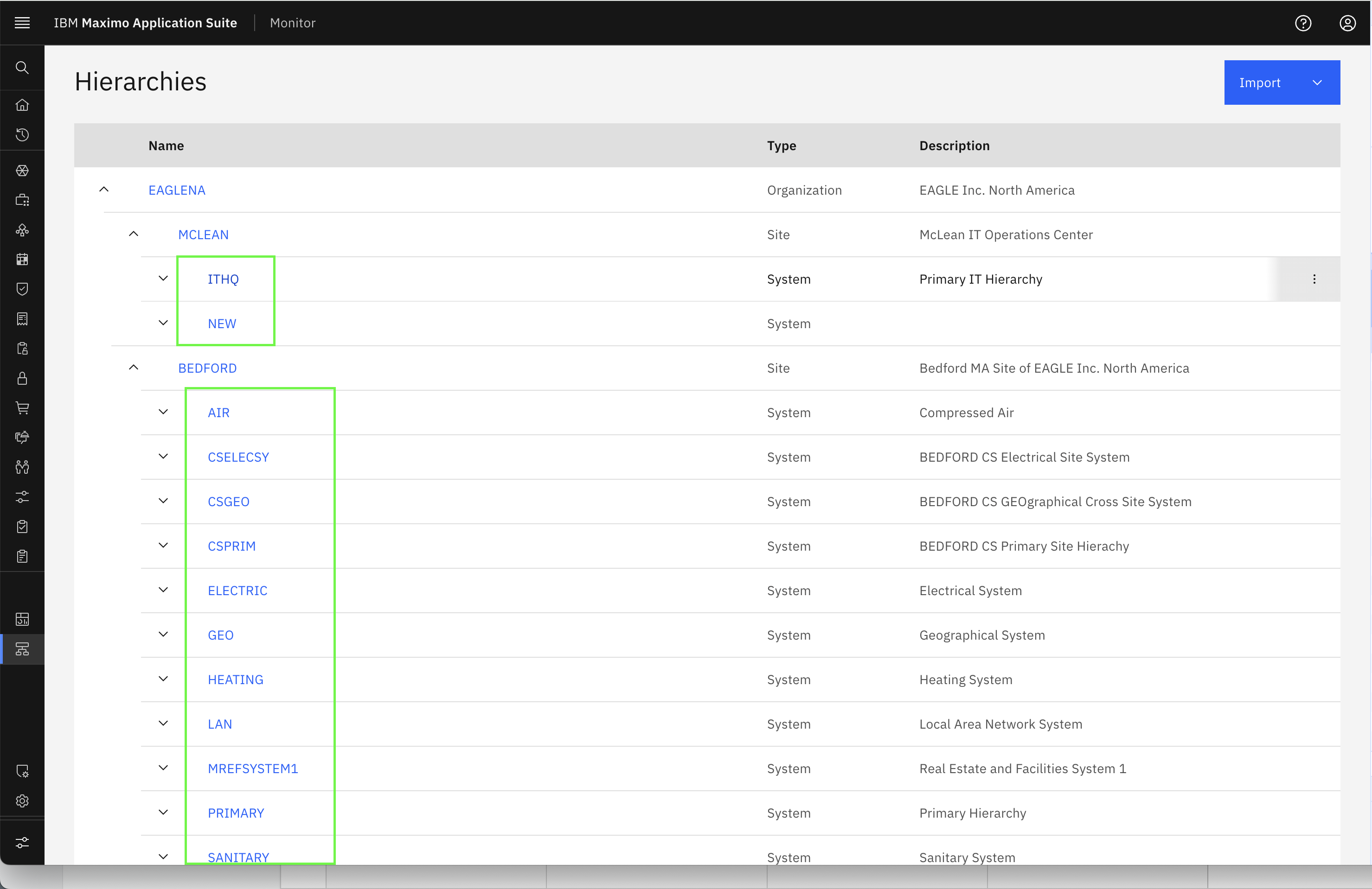 System Multiple Filters