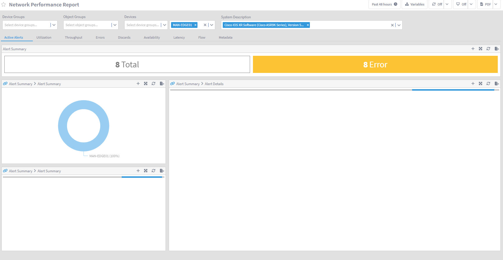 IBM SevOne Automated Network Observability