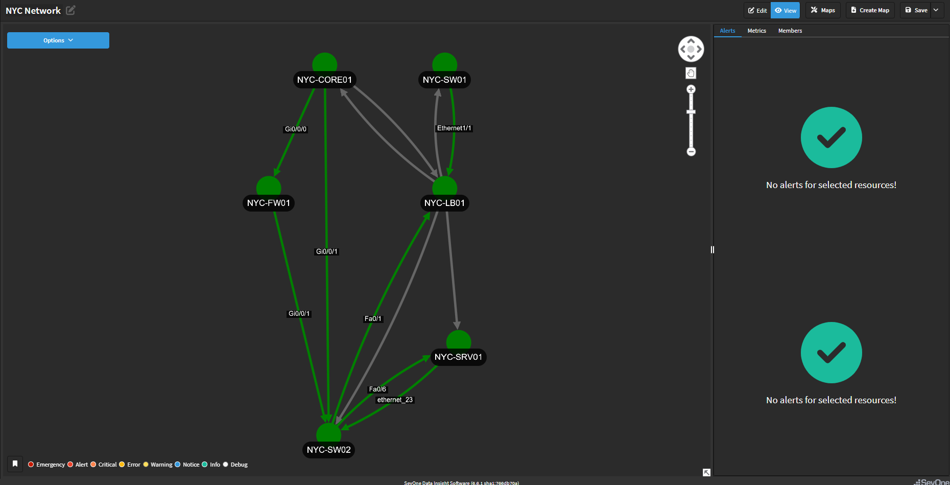 IBM SevOne Automated Network Observability