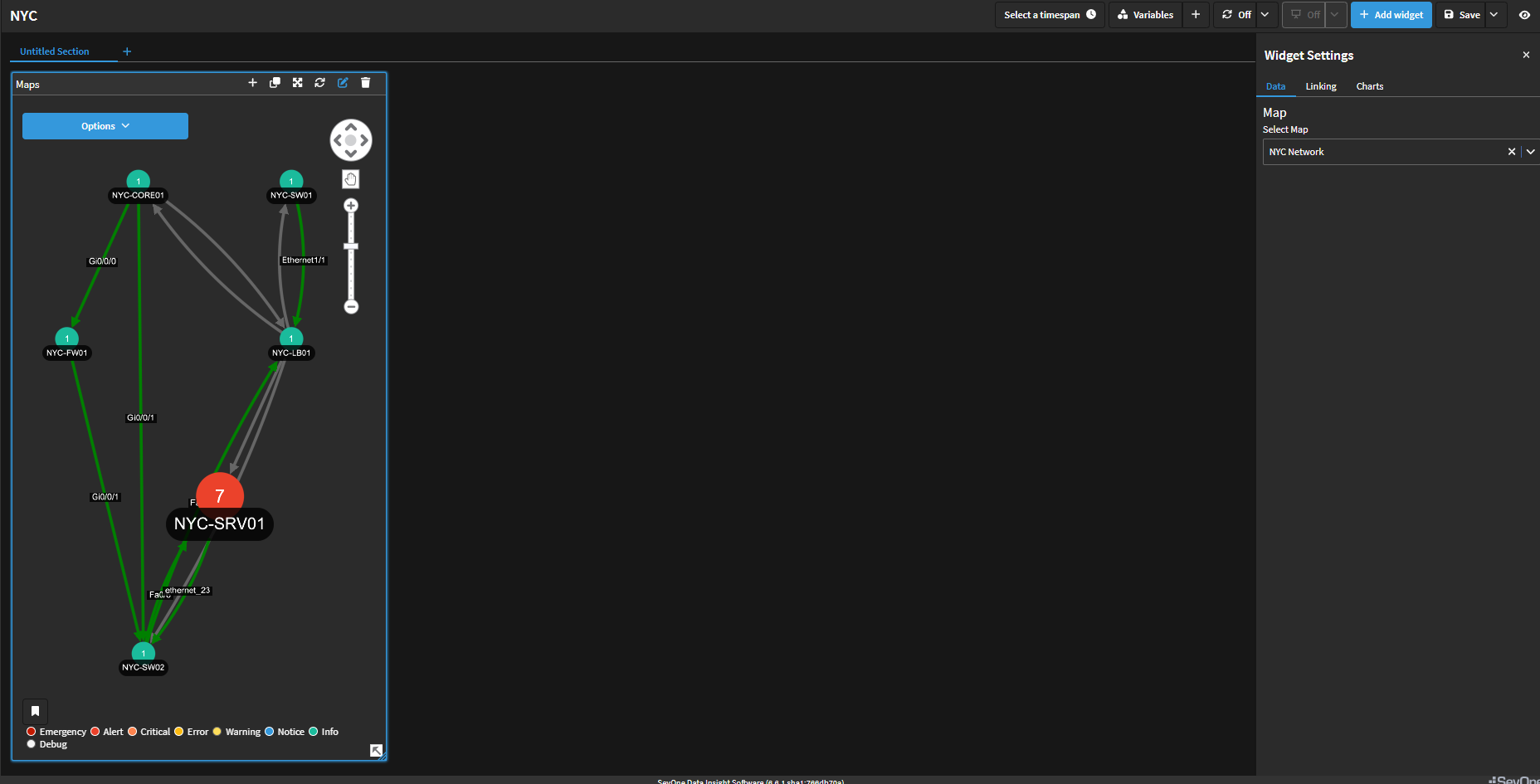 IBM SevOne Automated Network Observability