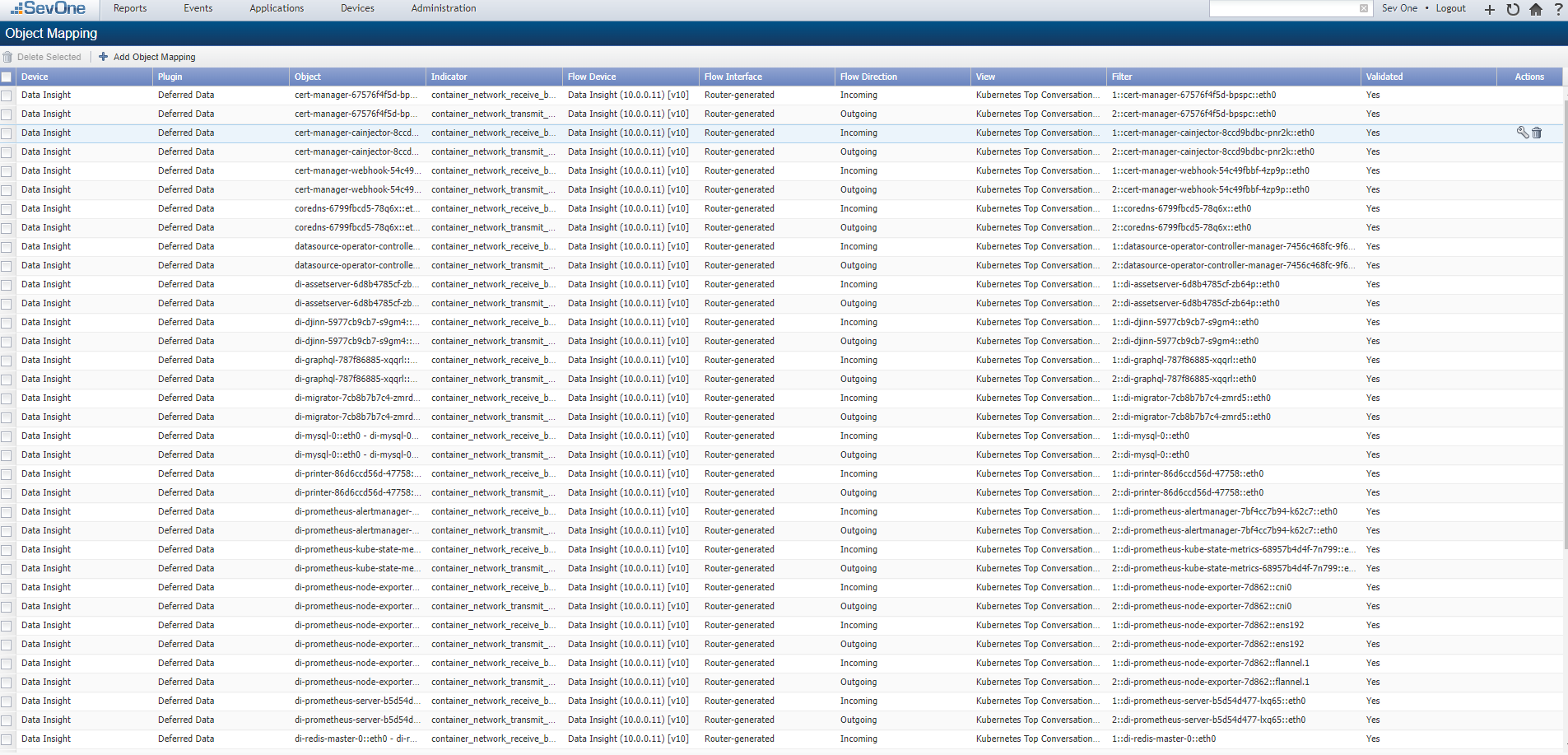 IBM SevOne Automated Network Observability