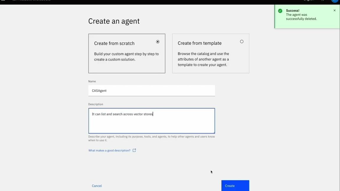 Turnkey agentic AI with IBM Content-Aware Storage (CAS), MCP, and IBM watsonx Orchestrate.