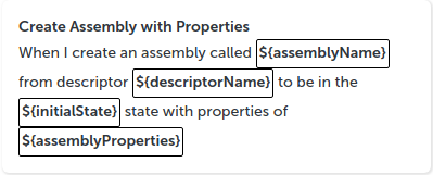 Create Assembly with properties