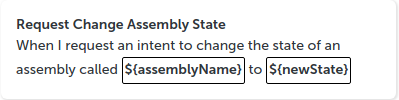 Change Assembly State