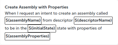 Create Assembly with properties