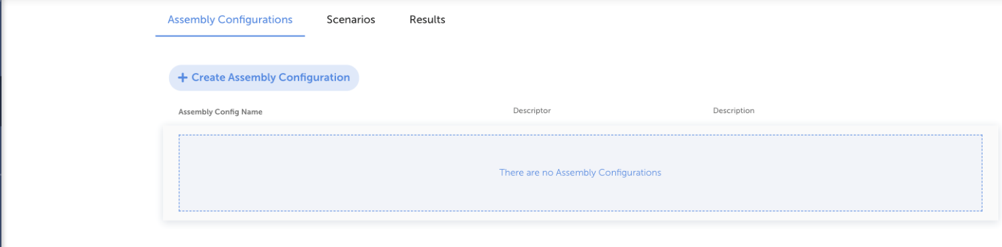 Assembly Configuration