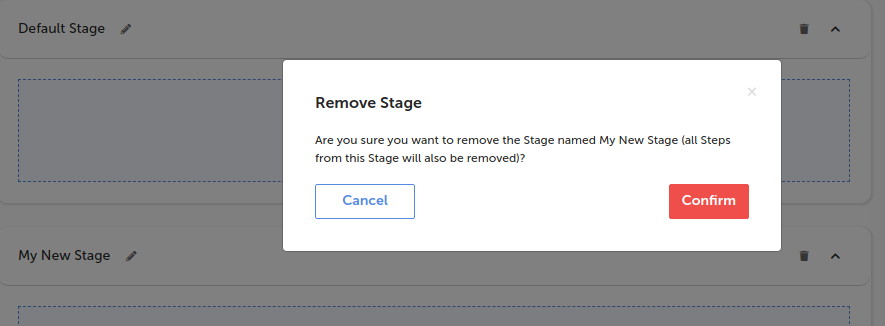 Remove Stage