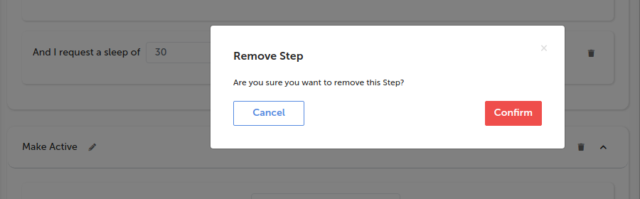 Remove Step