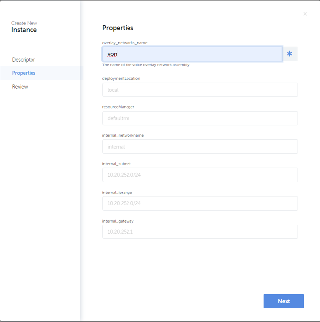 Create Network Service 3