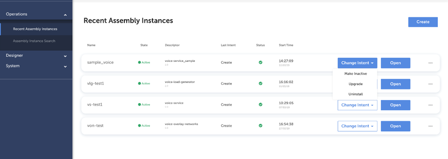 Recent Assembly Instances