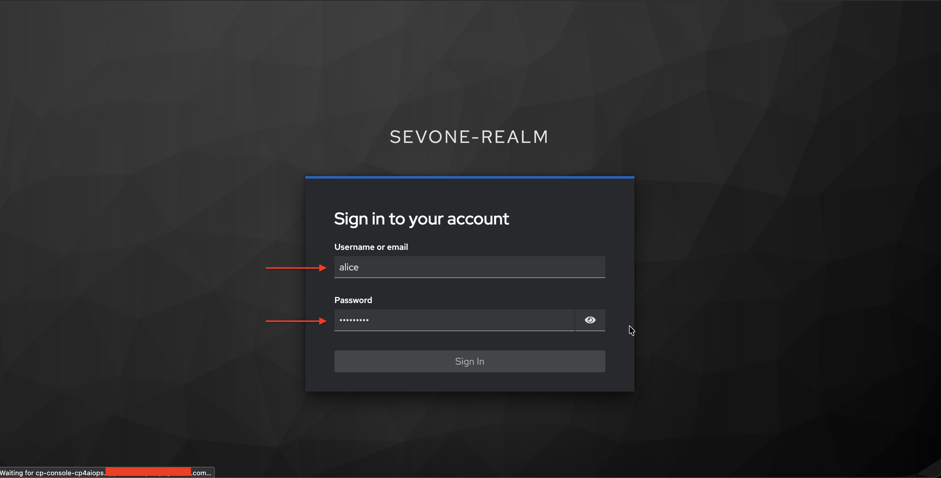 keycloak redirect login