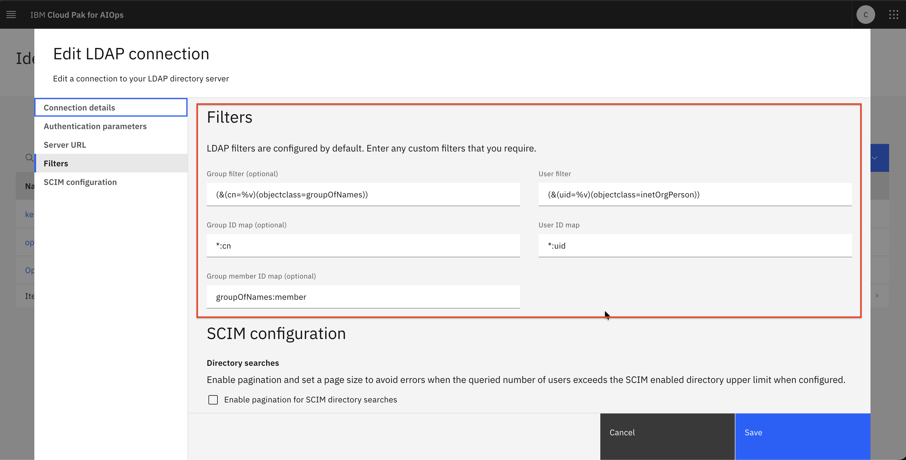 ldap config section 4