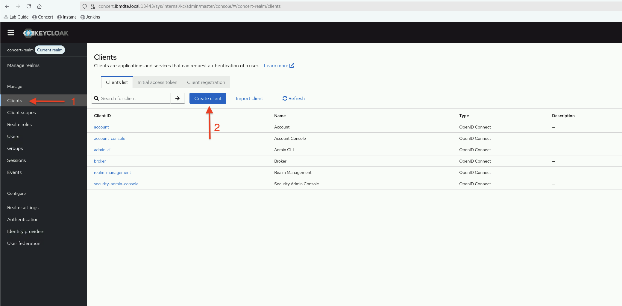 Create Client
