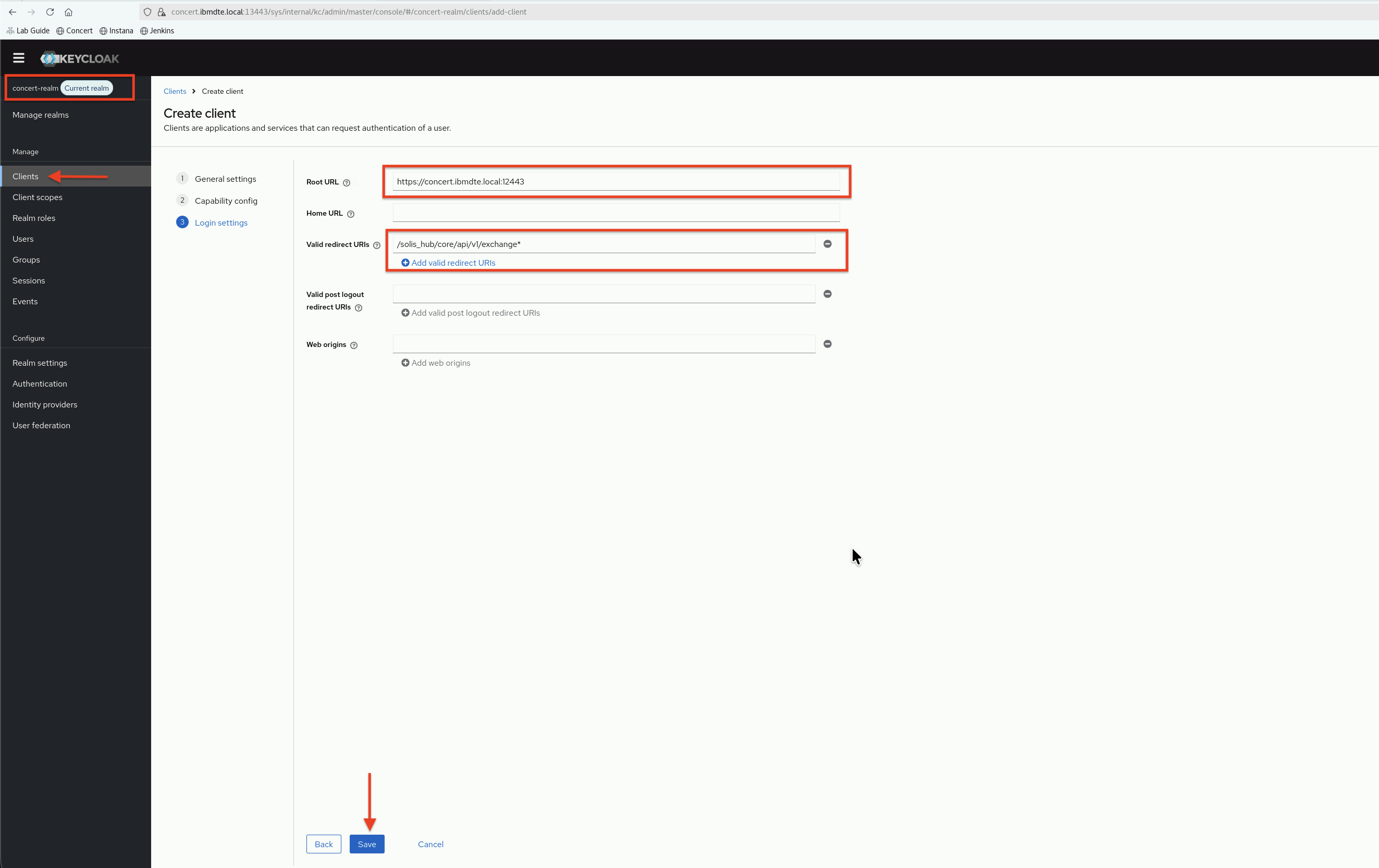 Create Client Login