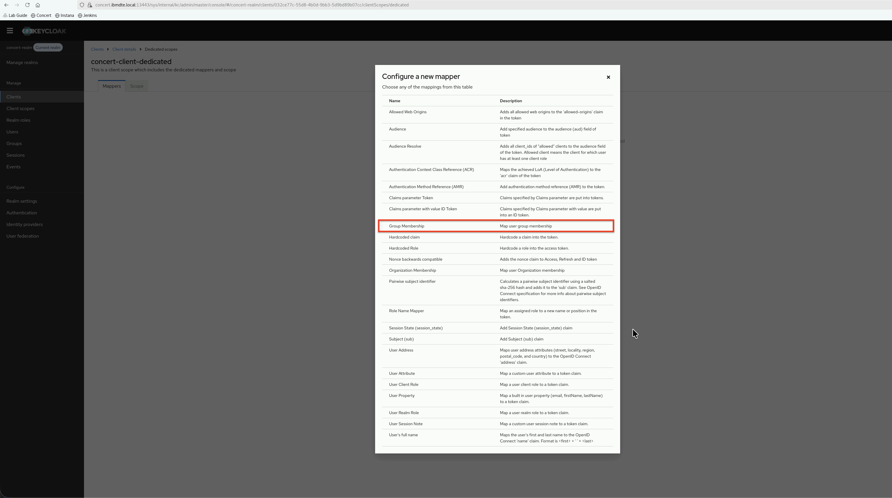 Group Membership Mapper