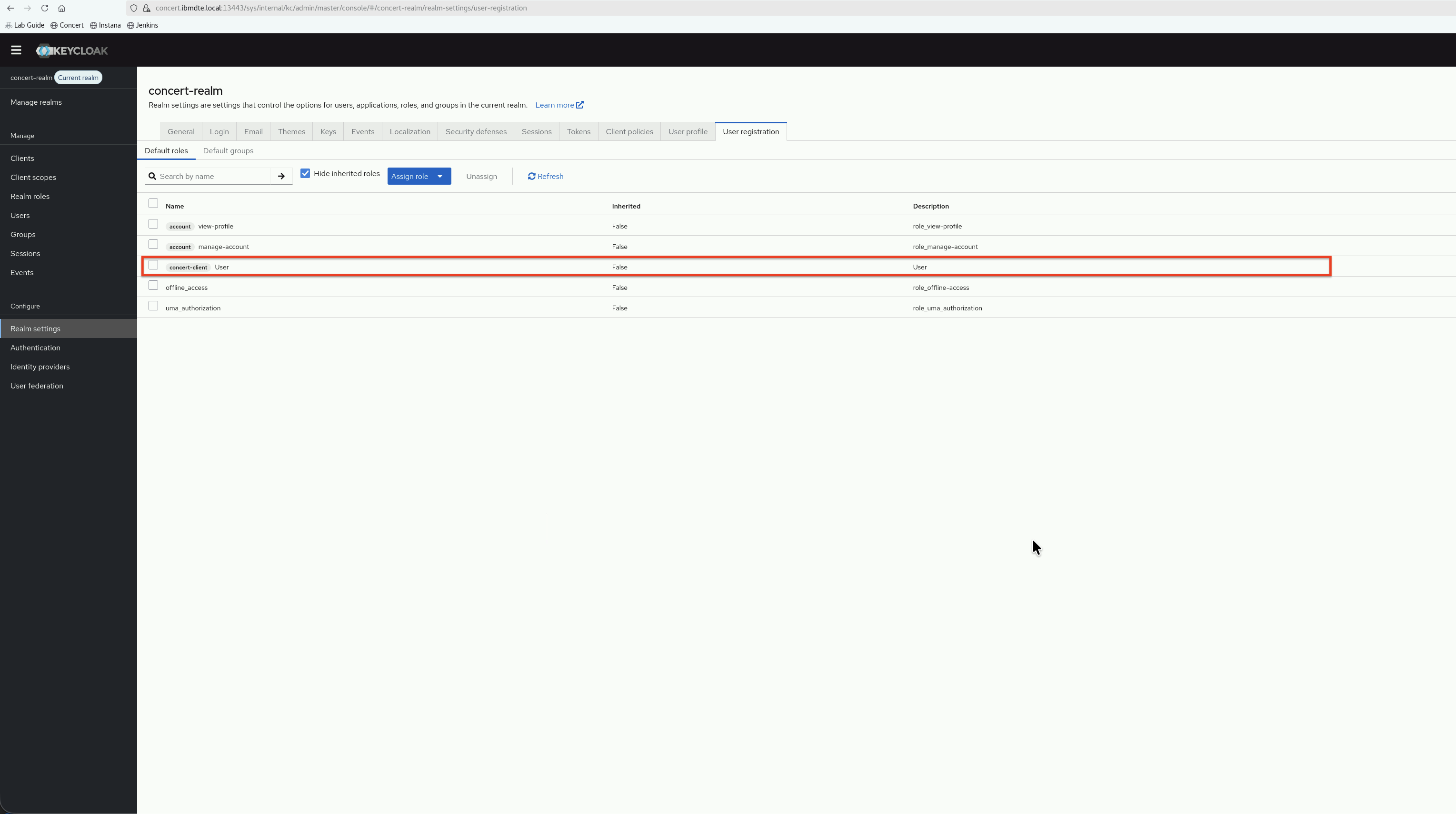 User Role Added