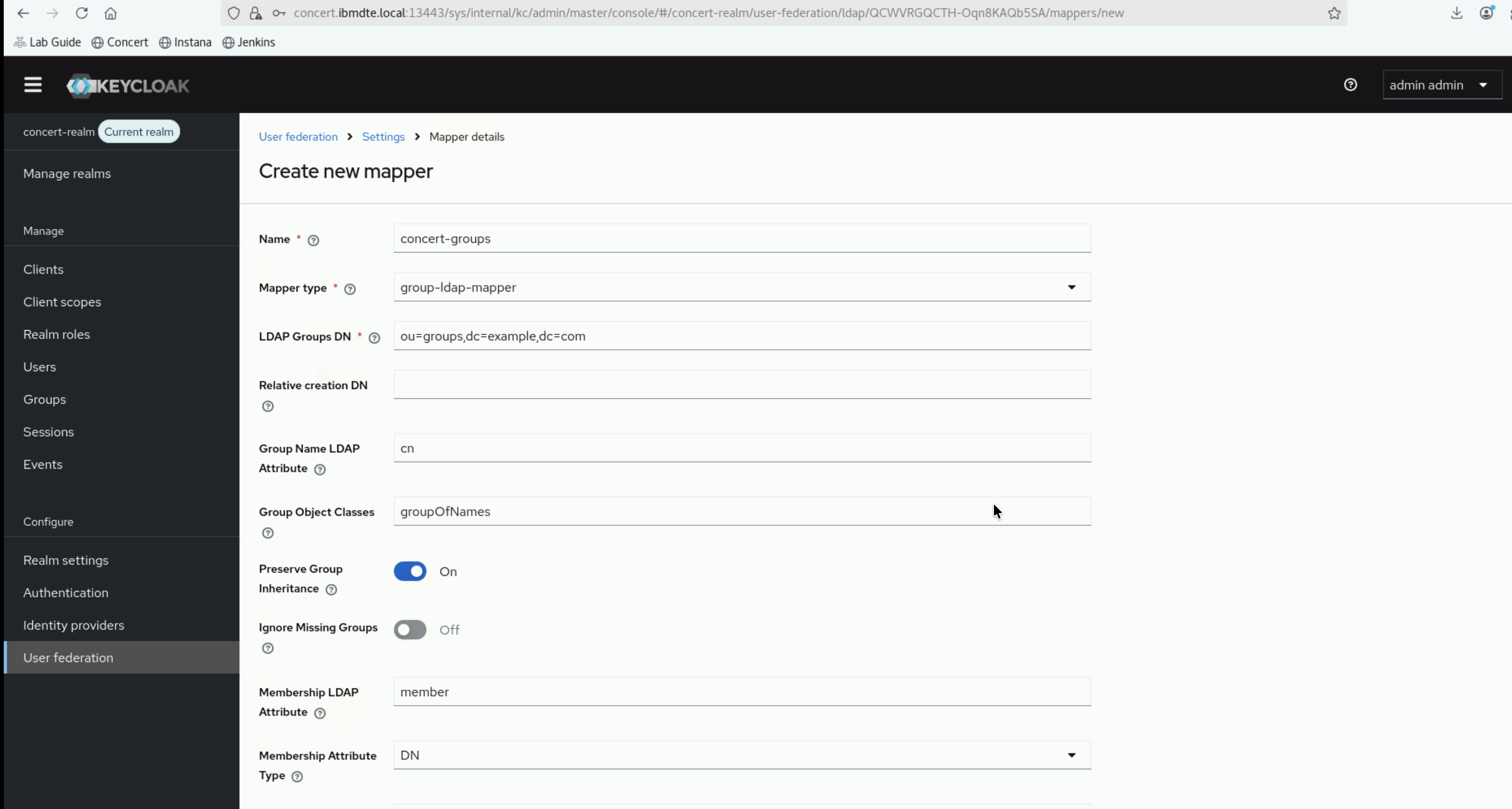 Group Mapper Configuration Part 1