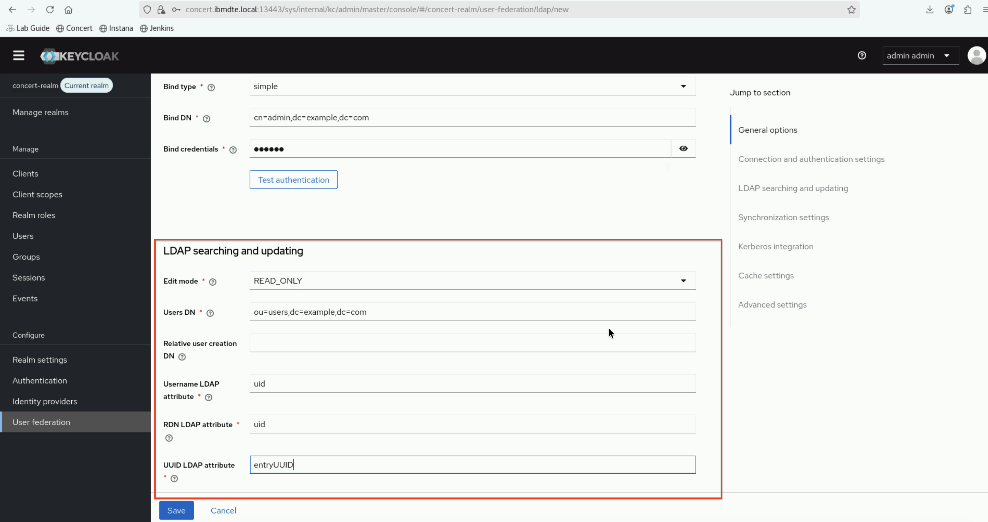 Keycloak User Federation LDAP Search Part 1