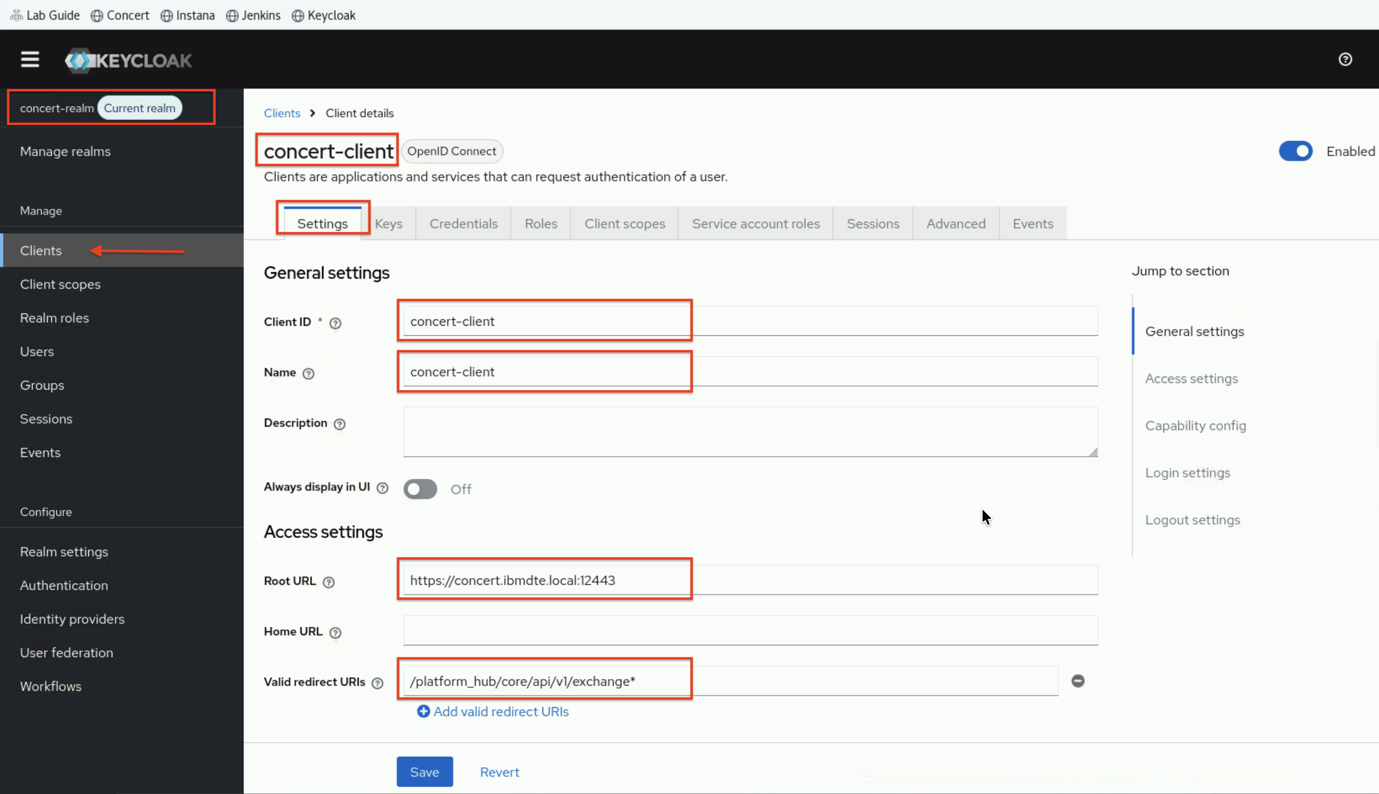 Verify Client Config1