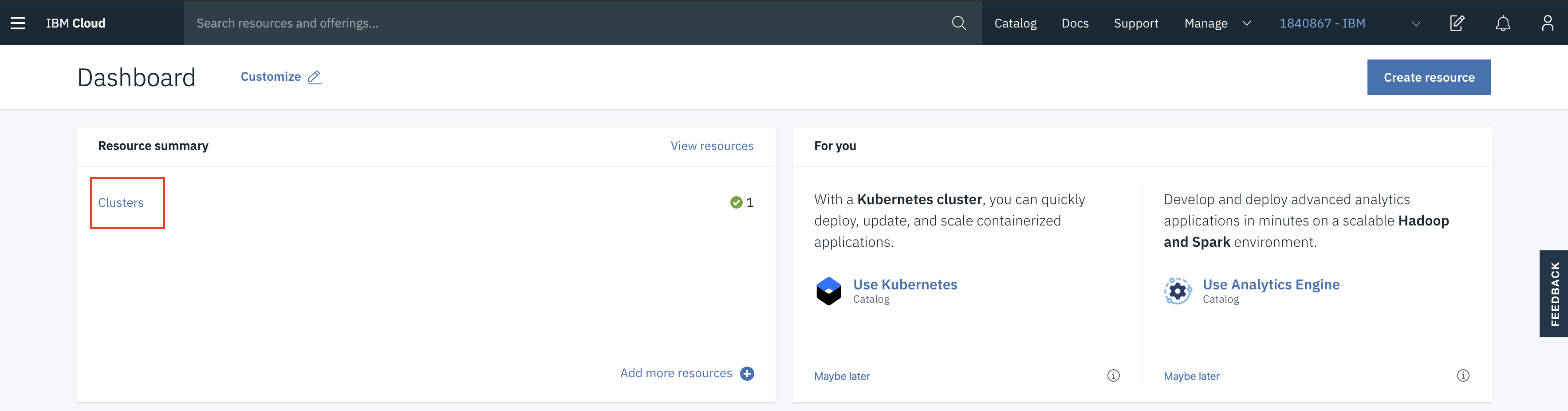 cluster-dashboard