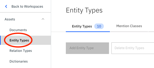 Adding an entity