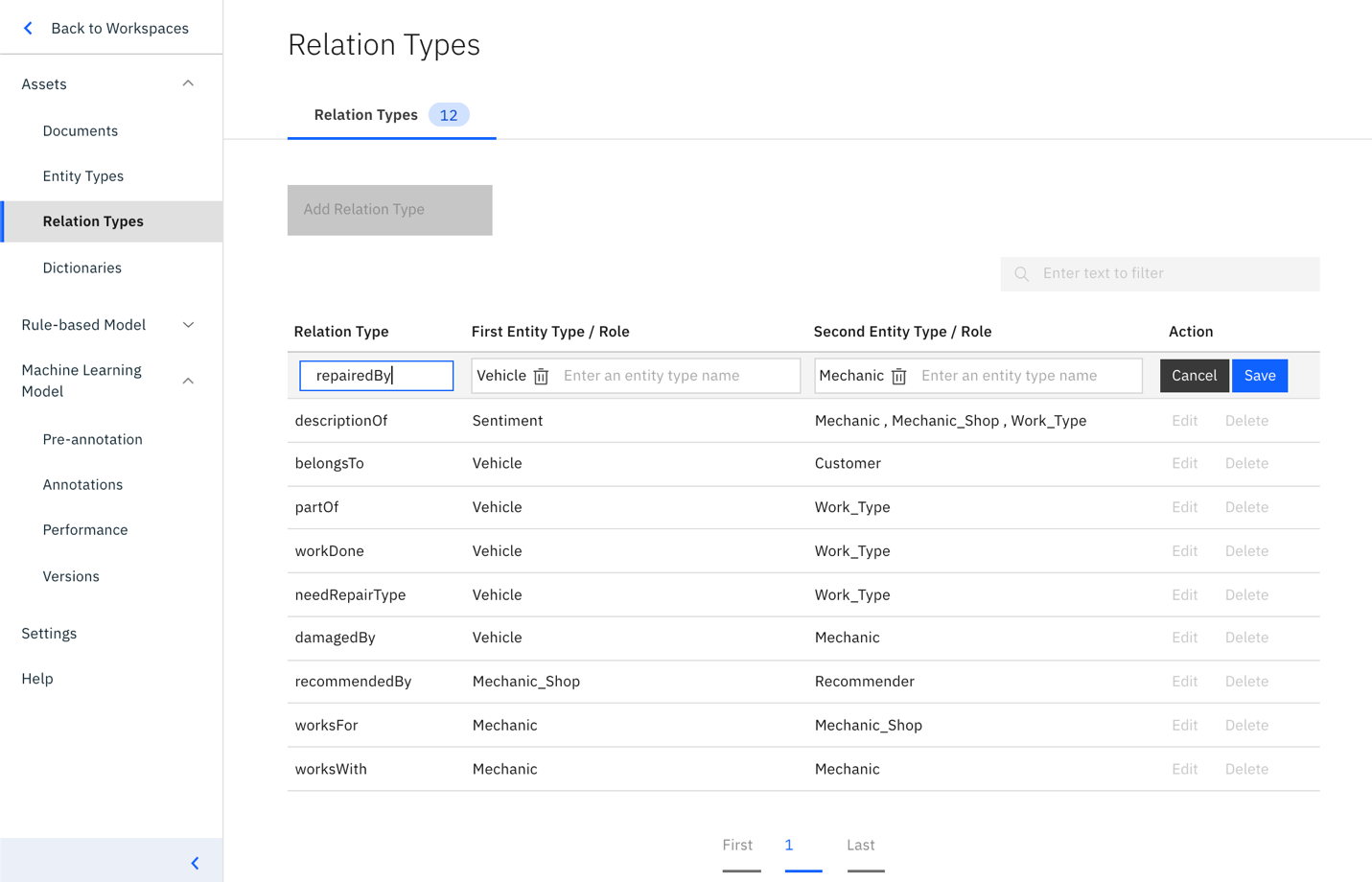 Adding Relation Types