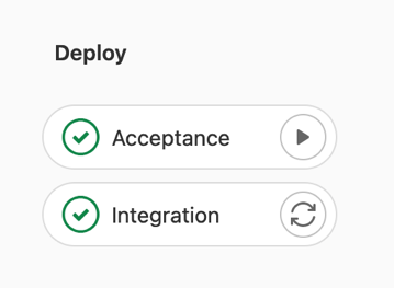 Screen capture of the Deploy stage of the Release Pipeline