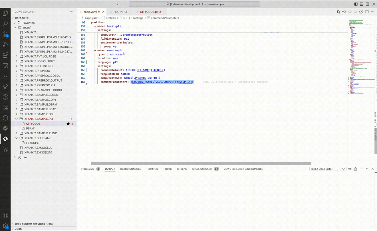 Resolving PL/I macros.