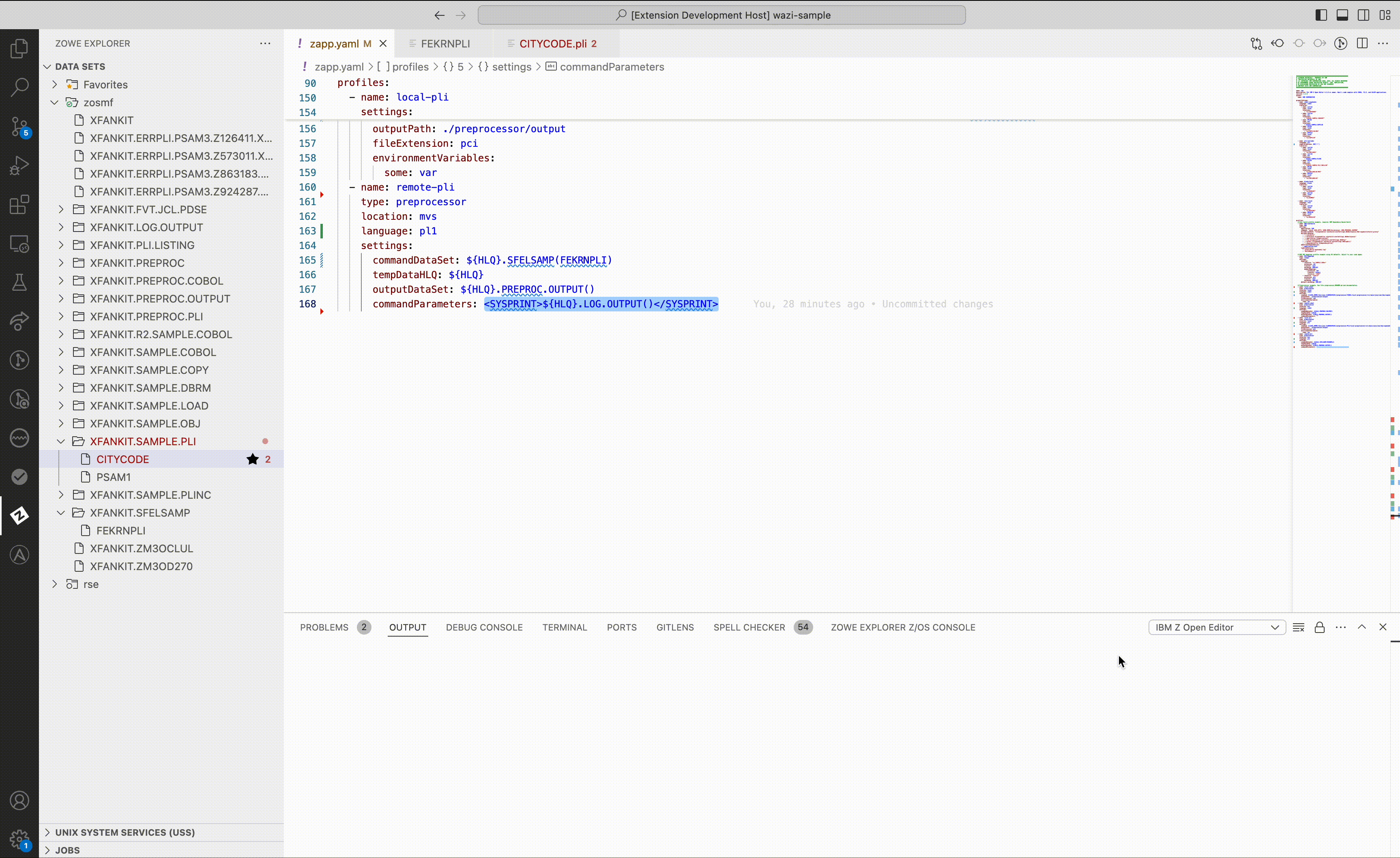 Resolving PL/I macros.