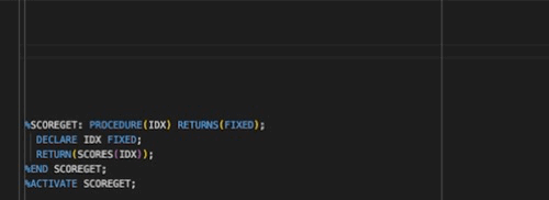 Hovering over a macro procedure shows its parameters, return type, and active status