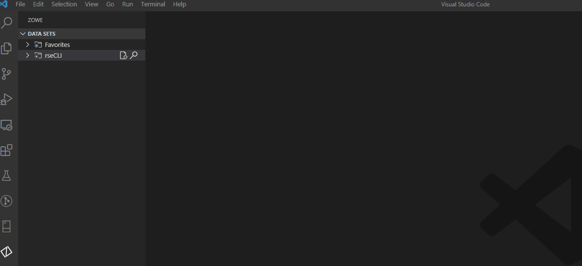 Creating a New Data Set