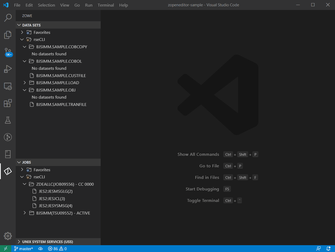 Managing z/OS resources with IBM RSE API Plug-in for Zowe CLI